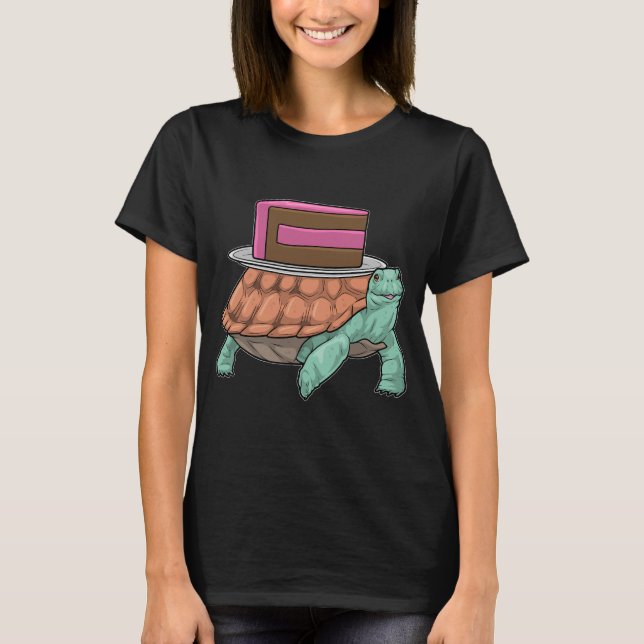 T-shirt Gâteau de tortue (Devant)