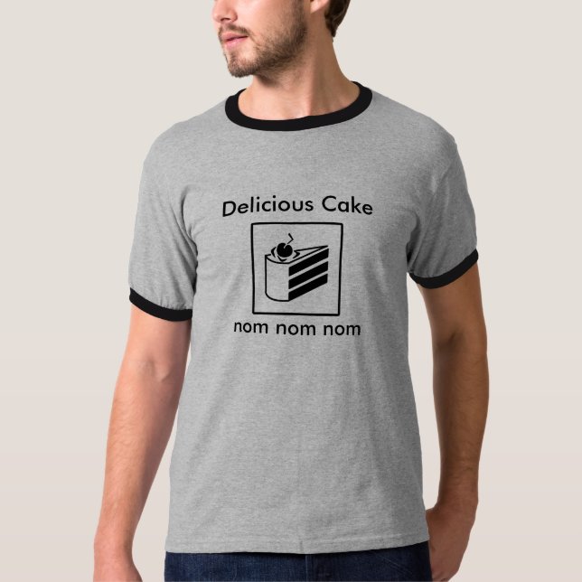 T-shirt Gâteau délicieux (Devant)
