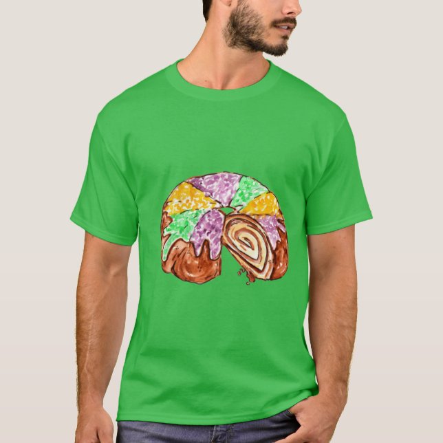 T-shirt Gâteau des Rois Aquarelle (Devant)