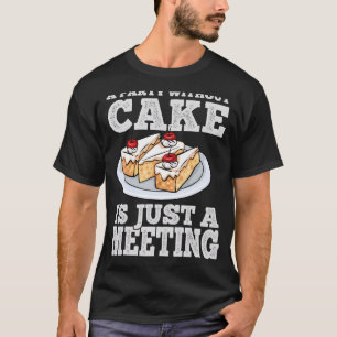 T-shirt gâteau dessert anniversaire nourriture chocolat am