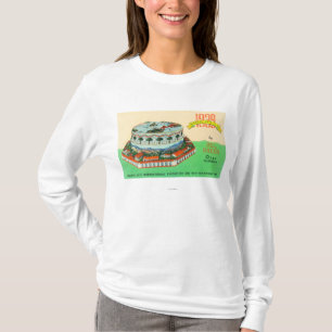 T-shirt Gâteau d'Exposition universelle 1939 par Baker de