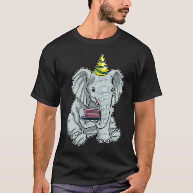 T-shirt Gâteau éléphant (Devant)