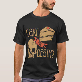 T-shirt gâteau ou paresse de la mort