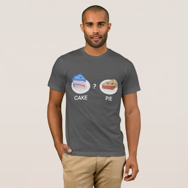 T-shirt Gâteau ou tarte (Devant entier)