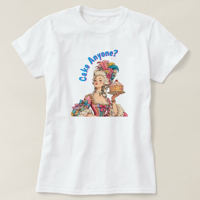 T-SHIRT GÂTEAU POUR TOUS (Design devant)