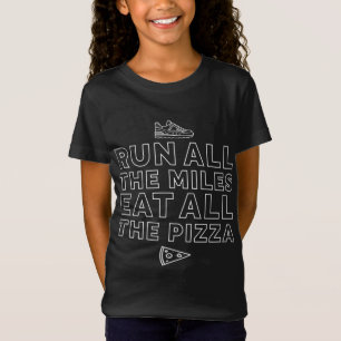 T-Shirt Gâtez Tous Les Miles Mangez Tous Les Pizza Cross C