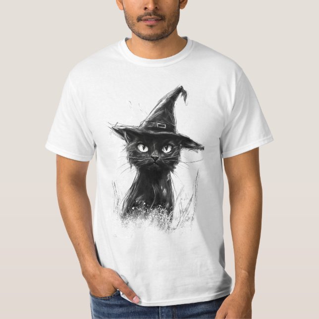 T-shirt Gato Preto (Devant)