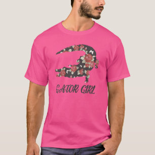 T-shirt Gator Fille Alligator Vêtements Crocodile Graphism