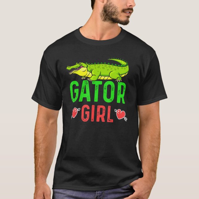 T-shirt Gator Girl (Devant)