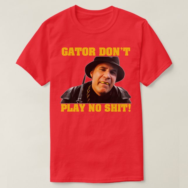 T-shirt Gator Ne Joue Pas De Boitier De Téléphone (Design devant)