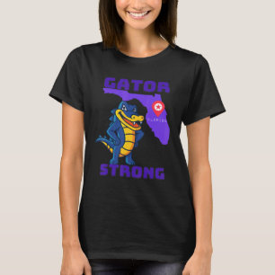T-shirt Gator Strong Florida Alligator Crocodile Zoo Anima