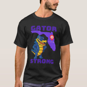 T-shirt Gator Strong Florida Alligator Crocodile Zoo Anima