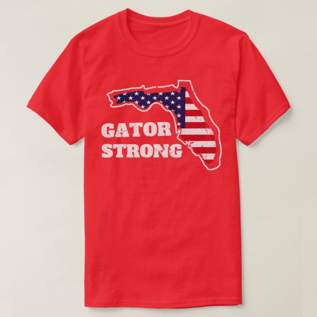 T-shirt Gator Strong Florida State Gator (Design devant)