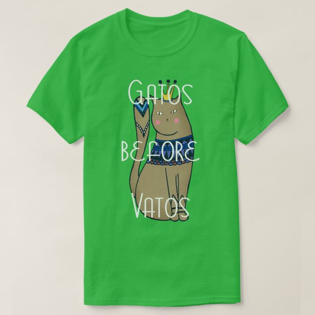 T-shirt Gatos avant Vatos (Design devant)
