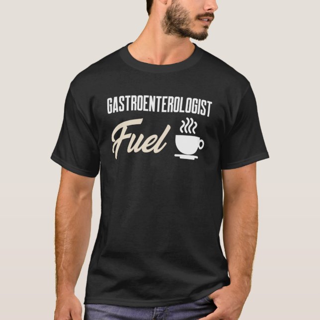 T-shirt Gatrénologue Gastroentérologie du café MD Doct (Devant)