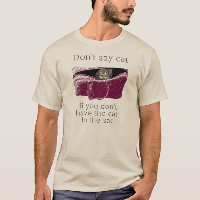T-shirt Gatto Bilz contre le piège (Devant)