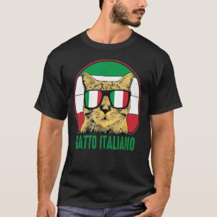 T-shirt Gatto Italiano Cute Chat Italien Fier Heri Italien