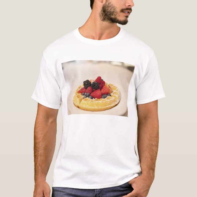 T-shirt Gaufre aux fruits frais (Devant)