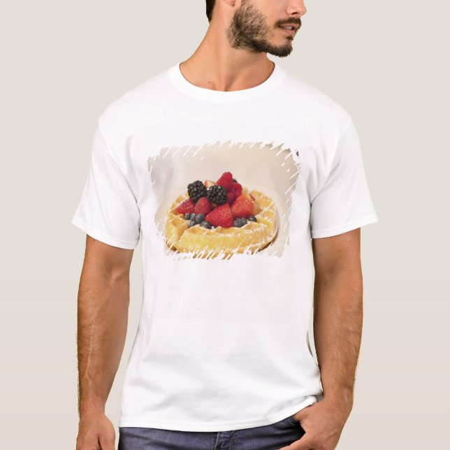 T-shirt Gaufre aux fruits frais (Devant)