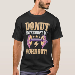 T-shirt Gaufre de Calisthénie Interrompre Mon Entraînement