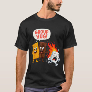 T-shirt Gaufre de marshmallow drôle