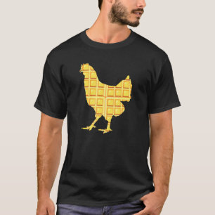 T-shirt Gaufres de poulet Amoureux de gaufres de poulet