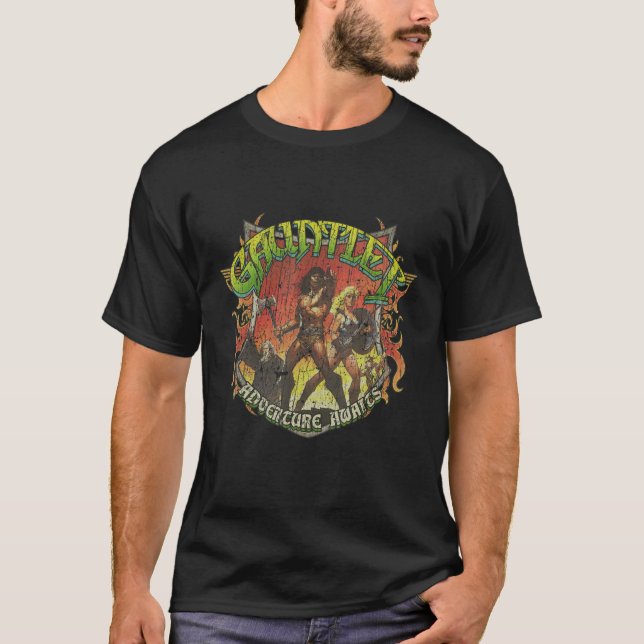 T-shirt Gauntlet Adventure Attend 1985 1 (Devant)