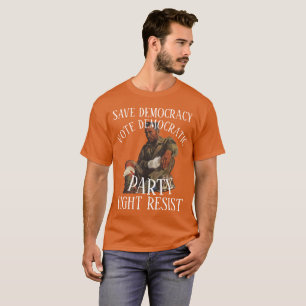 T-SHIRT GAVIN NEWSOM DHS CBP ICE TSA PARTI DÉMOCRATE
