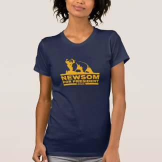 T-shirt Gavin Newsom pour le président - 2024 - California
