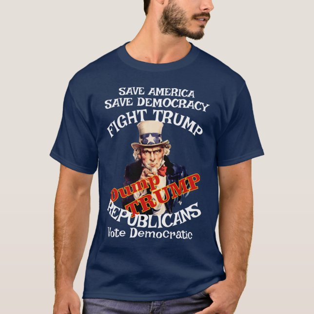 T-shirt Gavin Newsom pour Président POTUS Trump (Devant)