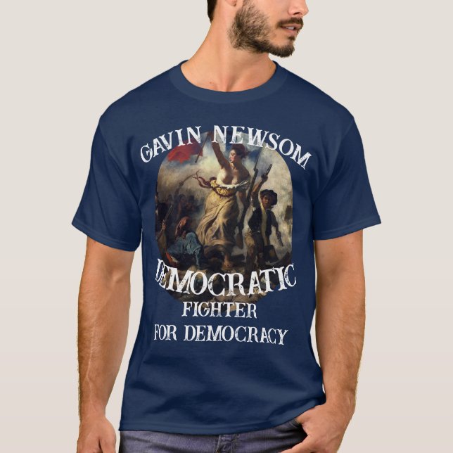 T-shirt Gavin Newsom Trump Republican Election 2026 2027  (Devant)