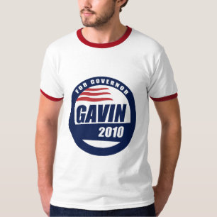 T-shirt Gavin pour le gouverneur