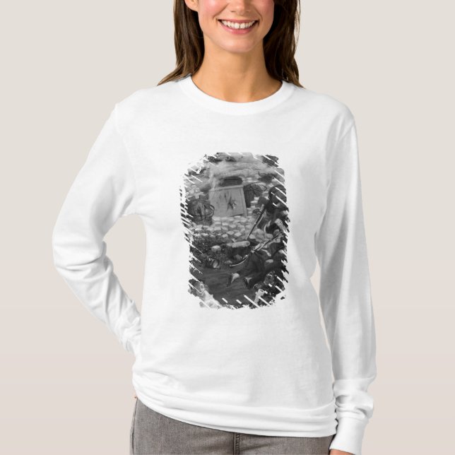 T-shirt Gavroche rassemblant des cartouches (Devant)