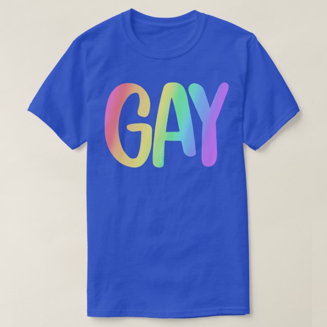 T-shirt Gay (Design devant)