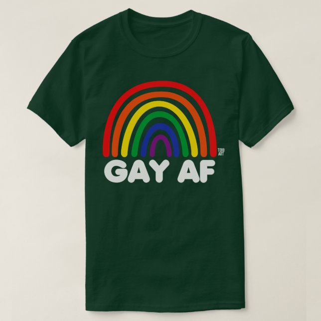 T-SHIRT GAY AF 1 (Design devant)