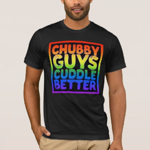 T-shirt Gay Bear Fierté Chubby Les gars Cuddle Mieux