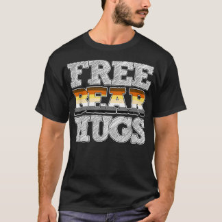 T-shirt Gay Bear Fierté Free Bear Hugs