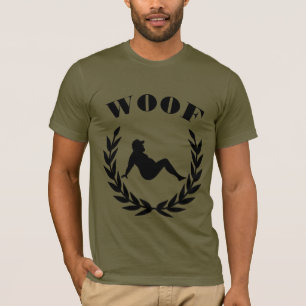 T-shirt Gay Bear Fierté Ours Rond Dans Feuilles De Laurier
