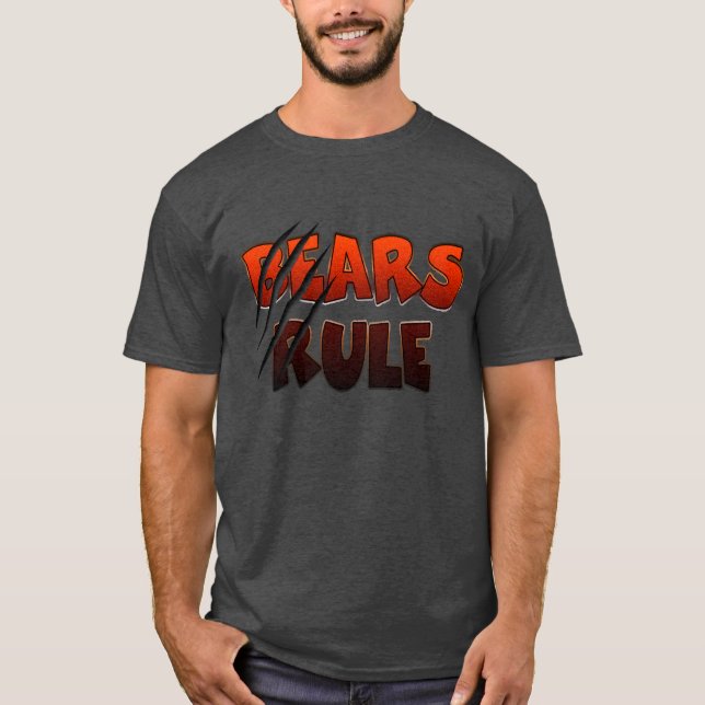 T-shirt Gay Bear Pride Bears règnent (Devant)