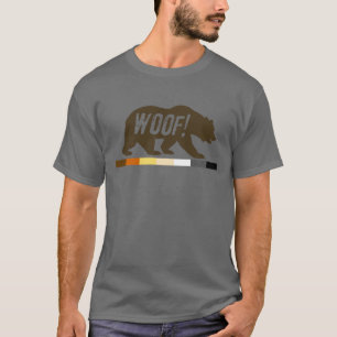 T-shirt Gay Bear Pride Couleurs Bear Woof
