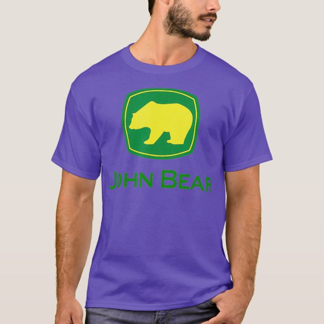 T-shirt Gay Bear Pride - LGBT John Bear (Devant)