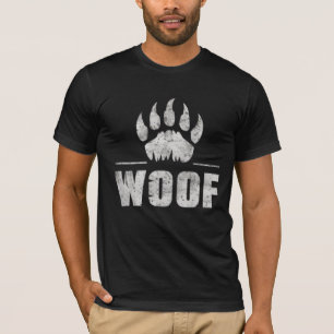 T-shirt Gay Bear Pride Ours Patte en détresse WOOF