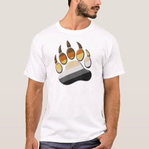 T-shirt Gay Bear Pride Paw