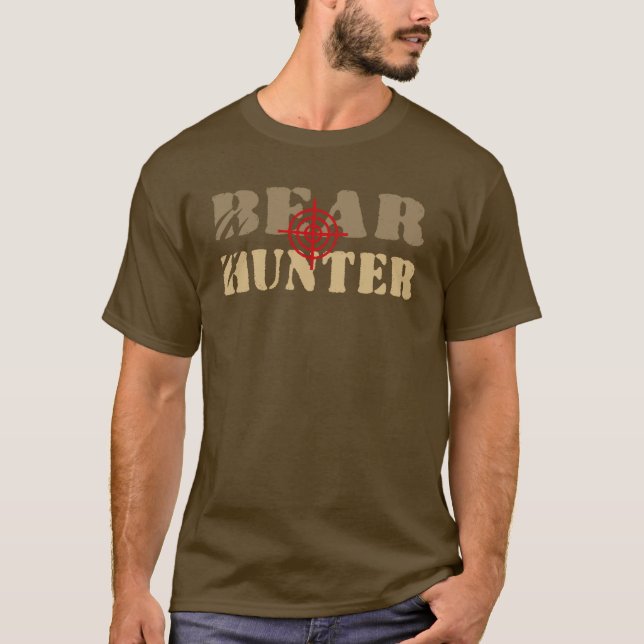 T-shirt Gay Bears Pride CHASSEUR D'OURS (Devant)