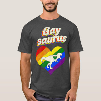 T-shirt Gay Dino Funny LGBT