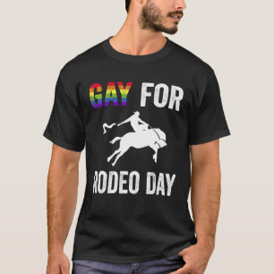 T-shirt Gay for Rodeo Day