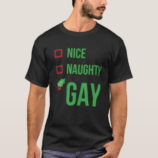 T-shirt Gay Funny Pajama cadeau de Noël