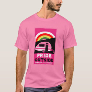 T-shirt Gay LGBTQ Cadeaux de camping