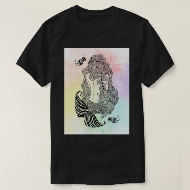 T-shirt Gay Mermaid (Design devant)