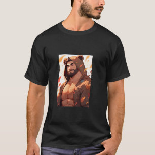T-shirt Gay Muscle Daddy Bear Art Pride Bear Brotherhood